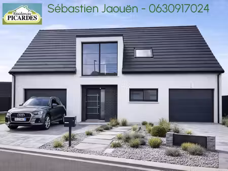 terrain avec maison neuf à vendre