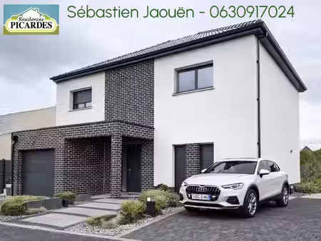 terrain avec maison neuf à vendre