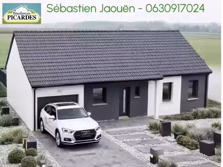 terrain avec maison neuf à vendre