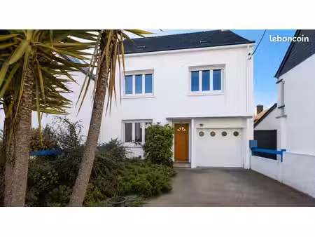maison à vendre - est/ouest - jardin sécurisé - 100m de la mer
