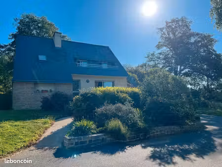 maison familiale avec jardin arboré terrasse et sous-sol complet