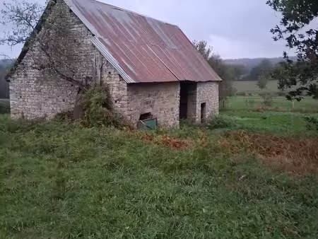 vente terrain avec batiment pierre