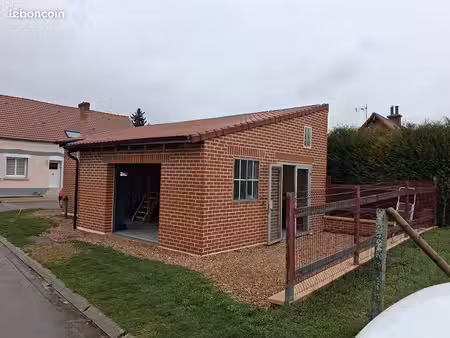 garage 46 m² barastre