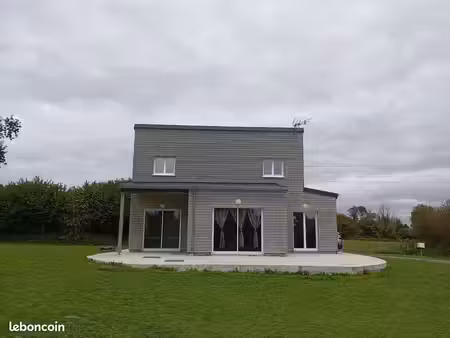maison contemporaine en ossature bois