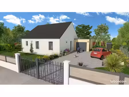 projet de construction d'une maison 80.07 m² avec terrain à sourdeval (50)