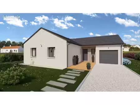 projet de construction d'une maison 96 m² avec terrain à lezoux (63)