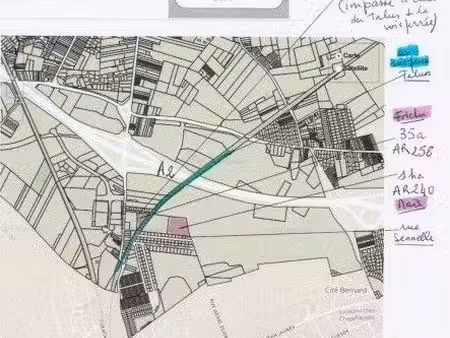 vente terrain mixte agricole constructible à escaudain escaudain