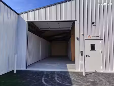 location box / garage de stockage 52 m²