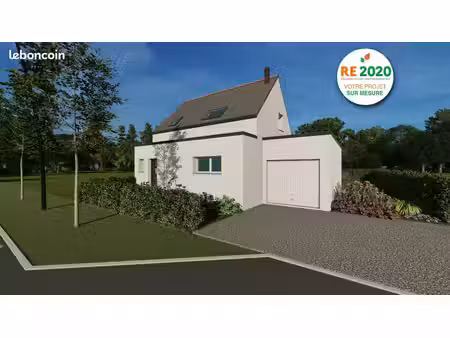 maison 90 m² avec terrain à guidel (56)