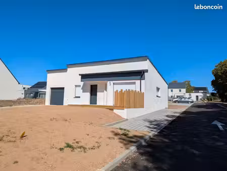 maison neuve plein pied 4 pièces  grand garage