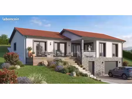 maison 110 m²habitables + 50 m² garage sur terrain 1069 m² à chanonat (63)