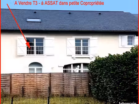 particulier vend t3 de 66 m² carrez mais 72 m² plancher  climatisé  en parfait état  avec 