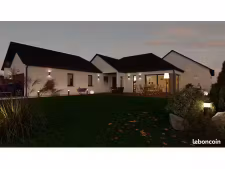 projet de construction d'une maison 140 m² avec terrain à magny-cours (58)