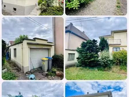maison individuelle avec terrain et garage à ostwald