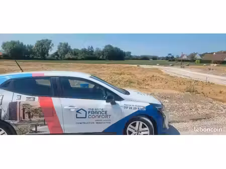 terrain 730 m² nortkerque