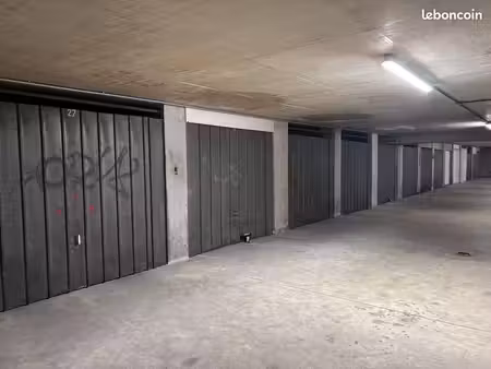 garage box fermé à vendre – esplanade  strasbourg