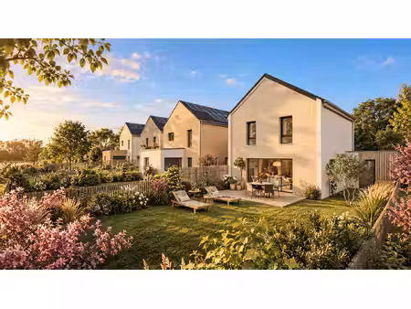 terrain avec maison neuf à vendre