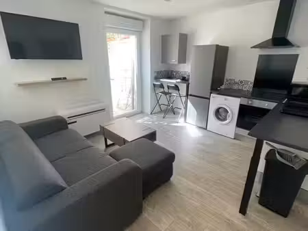 appartement t1 bis meublé neuf - 30m2 - balcon - dpe b