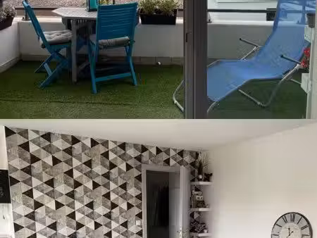 appartement t2 / garage + parking privé