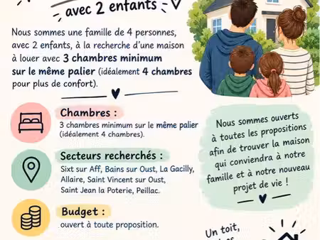 rechercher maison en location