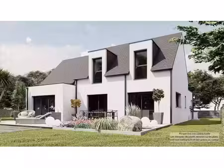 terrain avec maison neuf à vendre