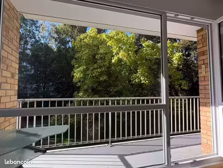 appartement lomme - rare t3 80m² avec vue parc exceptionnelle : la campagne en ville