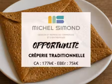 fonds de commerce crêperie 70 m²