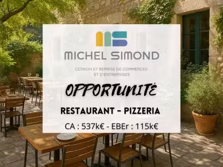 fonds de commerce restaurant  pizzeria 80 m²