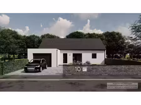 terrain avec maison neuf à vendre
