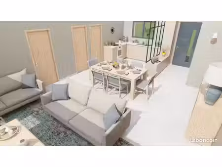 maison 3 pièces 80 m²
