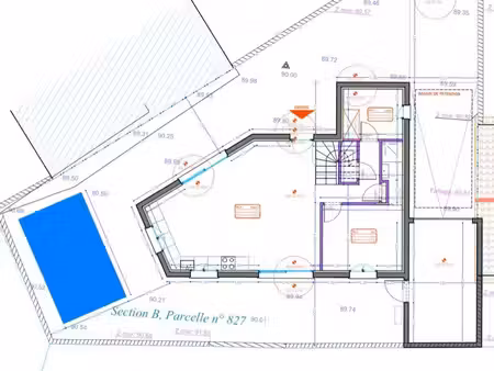 villa 4 chambres avec piscine – construction en cours