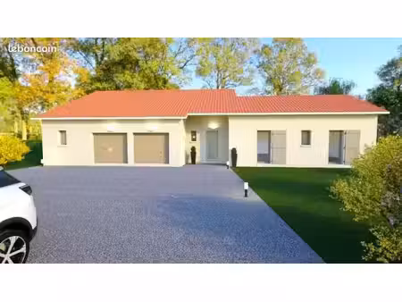 projet de construction d'une maison 170 m² avec terrain à saint-julien-sur-veyle (01)