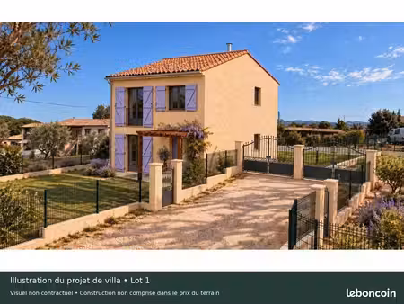 terrain 1 074 m² frejus
