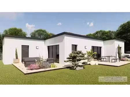 terrain avec maison neuf à vendre