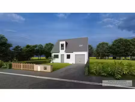 terrain avec maison neuf à vendre