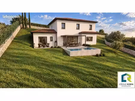 projet de construction d'une maison 116 m² avec terrain à villeneuve (01)