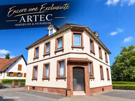 reichshoffen – immeuble de caractère – 243 86 m² utiles – 6 stationnements – 4 99 ares