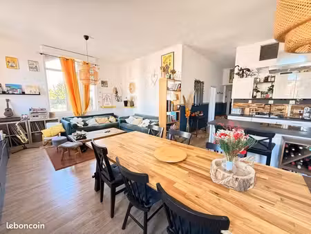 eschau wibolsheim | loft 4 pièces 92 m² | rez-de-jardin | 3 chambres | plein de charme