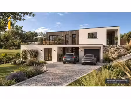 terrain avec maison neuf à vendre