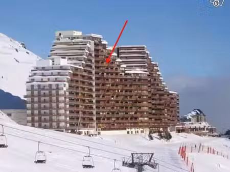 appartement à la mongie tourmalet– 30m² – plein sud & vue pistes