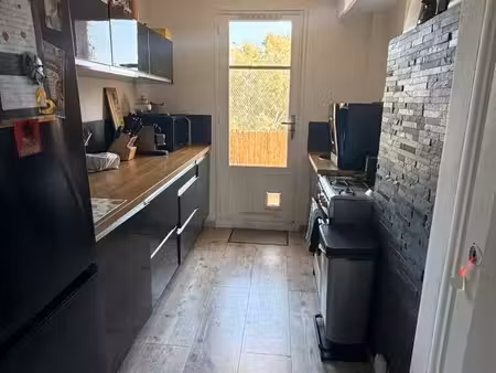 t3 - 56 m² avec terrasse  balcon et vue parc