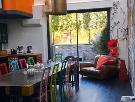 loft atypique jardin