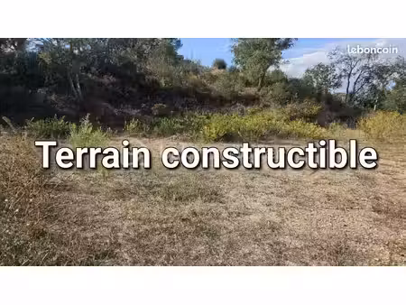 terrain 1 650 m² vidauban