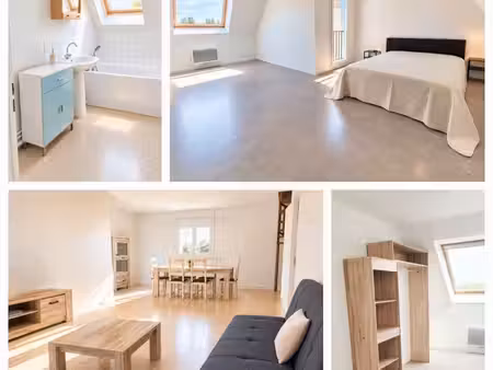 à louer à gauchy  grand duplex dans résidence sécurisée avec garage fermé