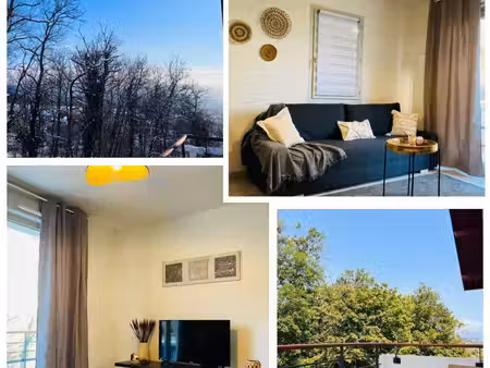 appartement avec place parking double  cave et grand balcon