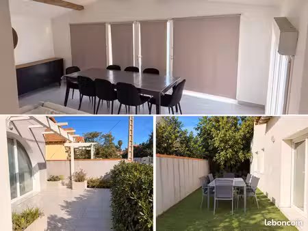 maison à canet plage à louer à l annee