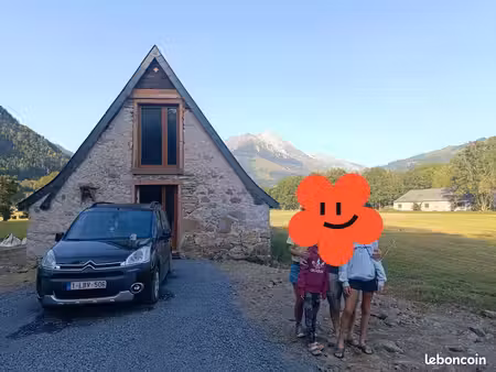 authentique grange foraine rénovée et autonome au cœur du val d’azun (hautes-pyrénées)