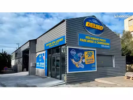 garage automobile  garage 360 m² dechy