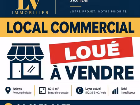 local commercial 83 m² baixas