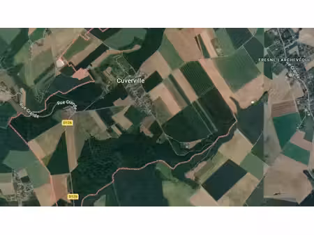 vente terrain 2400 m² à cuverville (27700)  50 000 €